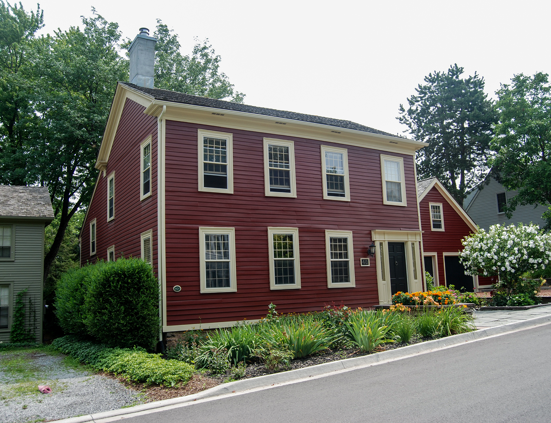 4 Bay Asymmetrical Saltbox Georgian