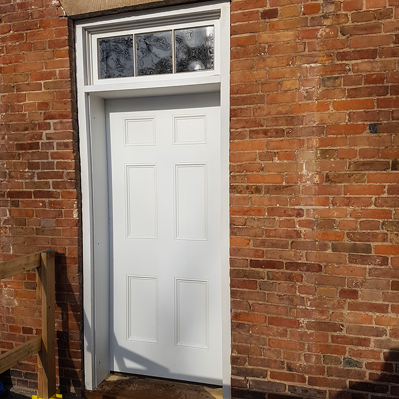 Reproduction Back Door & Transom