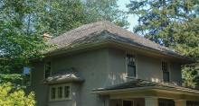 Hipped roof form