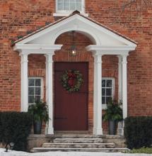 Open Pediment Portico